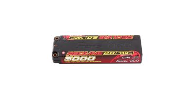 GensAce Redline 2.0 Low Prof 2S HV 7.6V-140C-5000 139x47x18.5mm 224g