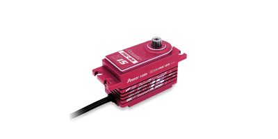 Power HD D15 Red  Low Profile Servo Alu Case  (18.0Kg/0.085S)