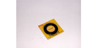Zierstreifen Schwarz 0.4mm x 8m Kyosho