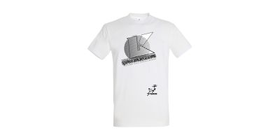 T-Shirt Kyosho K-Circle22 Weiss - M