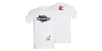 T-Shirt Kyosho K23 Weiss - XXL