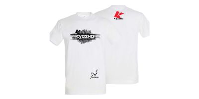 T-Shirt Kyosho K23 Weiss - XS