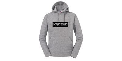 Kyosho Sweatshirt Hoodie Kapuze Grau K24 - S