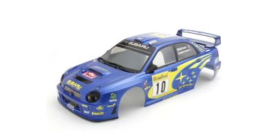 Karosserie Fazer Rally 1:10 FZ02R Subaru Impreza WRC 2002 - Blau