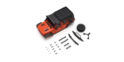 Karosserie  Jeep Wrangler Rubicon Mini-Z 4X4 MX01 M.Orange 