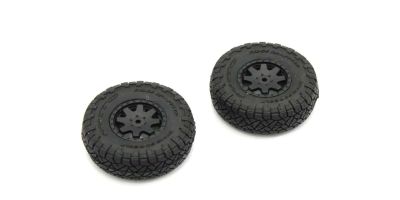 Verklebte Reifen (2) 4Runner Mini-Z 4X4 MX01 - Heavy Weight