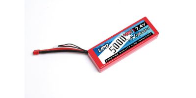 NVISION SPORT LIPO 2S-5000 45C 7,4V DEANS