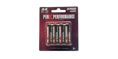 Pink Performance  Akku R6-AA Ni-Mh 2700Mah (4) 50x14mm 120g