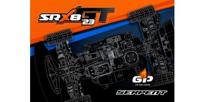 Serpent SRX8 GT '23 1:8 Nitro Kit