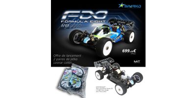 Sparko F8 Intro Pack 1:8 4WD Nitro Buggy with Jetko Tyres