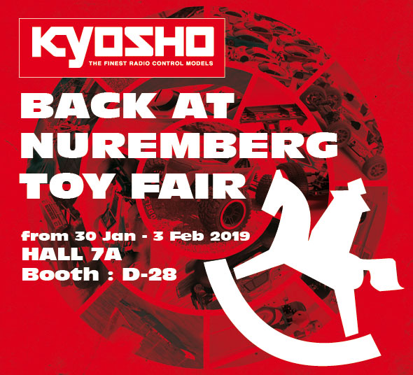 KYOSHO back at Nuremberg Toy Fair